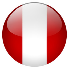peru flag button