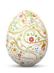 Osterei, Ostern, Ei, Symbol, Muster, Swirl, abstrakt, 3D, bemalt