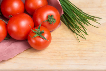 Culinary tomato background