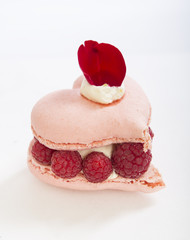 macaron de la saint valentin