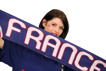 French football fan