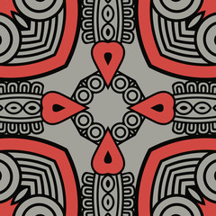 Vector square decorative design element