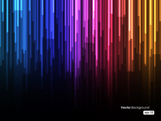 abstract glowing background. Vector illustration