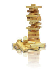 wood stacko