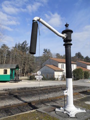 Point d'eau pour locomotive