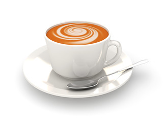 Cup of cappucino