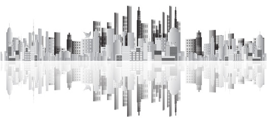 Fototapeta na wymiar Abstract buildings vector