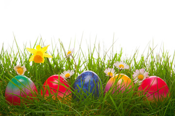 Colorful Easter Eggs.