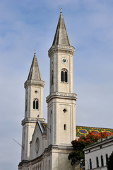 Fototapeta na wymiar Kościół Świętego Ludwika w Monachium