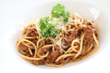 spaghetti beef bolognese