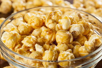 Homemade Fresh Popped Caramel PopCorn
