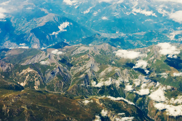 Luftaufnahme Gebirge