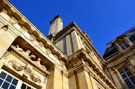 Chateau de Maisons Laffite, d&eacute;tail architectural