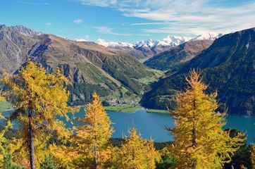 Fototapeta premium Reschensee