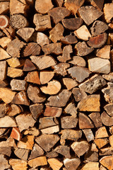 firewood pile background