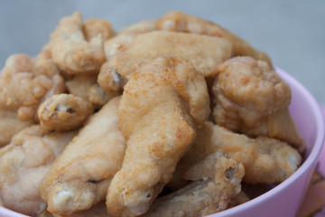 Fried chicken.
