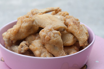 Fried chicken.