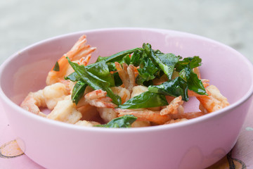 Fried shrimp