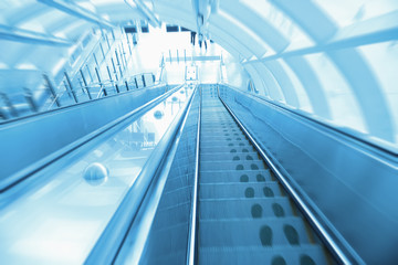 staircase in an airport