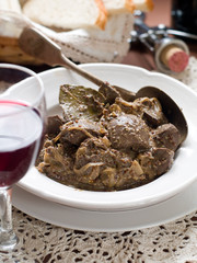 Livers (kidneys) strew