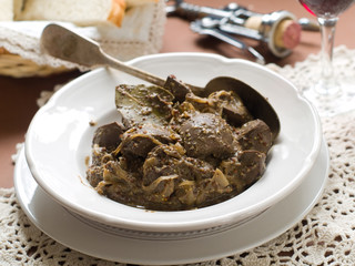 Livers (kidneys) strew