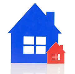 home symbol isolated on white