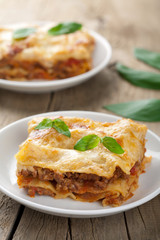 classic lasagna bolognese