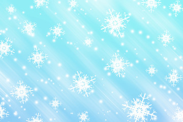 Naklejka na ściany i meble snowflakes abstract background