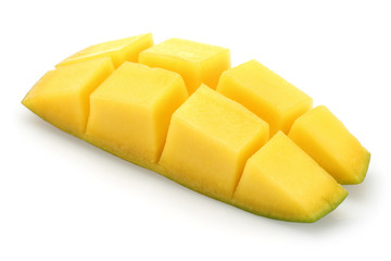 Mango slice cut
