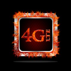 4G LTE telecommunication.