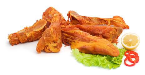 Spicy smoked pork bones