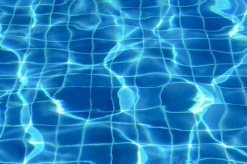 Water surface in pool