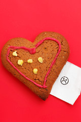 heart cookie