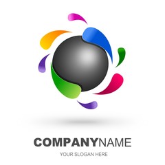 Abstract icon design