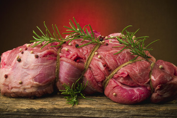 raw meat