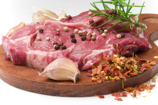 raw meat