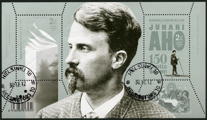 FINLAND - 2011: 150th Anniversary of Juhani Aho (1861-1921)