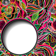 Abstract Floral Background with space for text