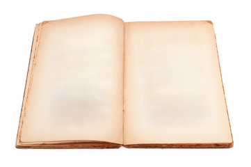 Open Vintage Book