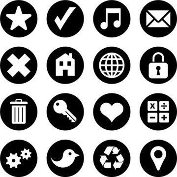 Iconset in b/w