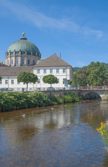 Fototapeta na wymiar der berühmte Dom von St.Blasien im Schwarzwald