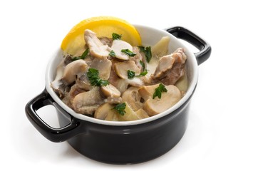 Blanquette de veau.