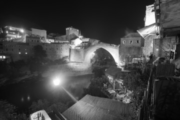 The Old bridge over the Neretva River