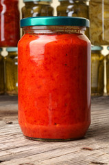Chutney in a jar