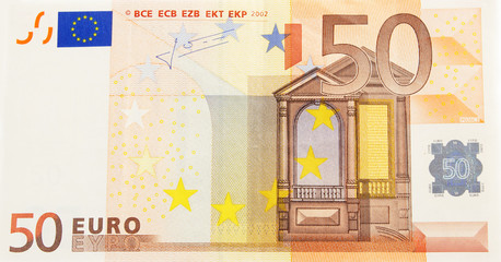 cinquanta euro - obrazy, fototapety, plakaty
