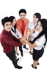 Fototapeta premium Business team unity