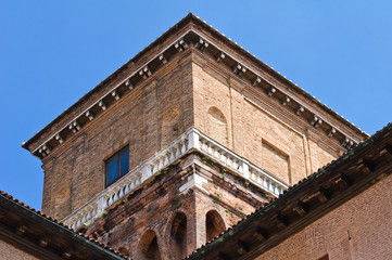 Fototapeta premium The Este Castle. Ferrara. Emilia-Romagna. Italy.