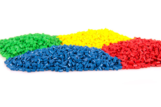 Buntes Kunststoffgranulat -Masterbatch