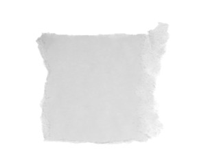 white paper ripped message background