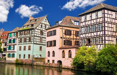 Naklejka na ściany i meble Strasbourg, la Petite France.